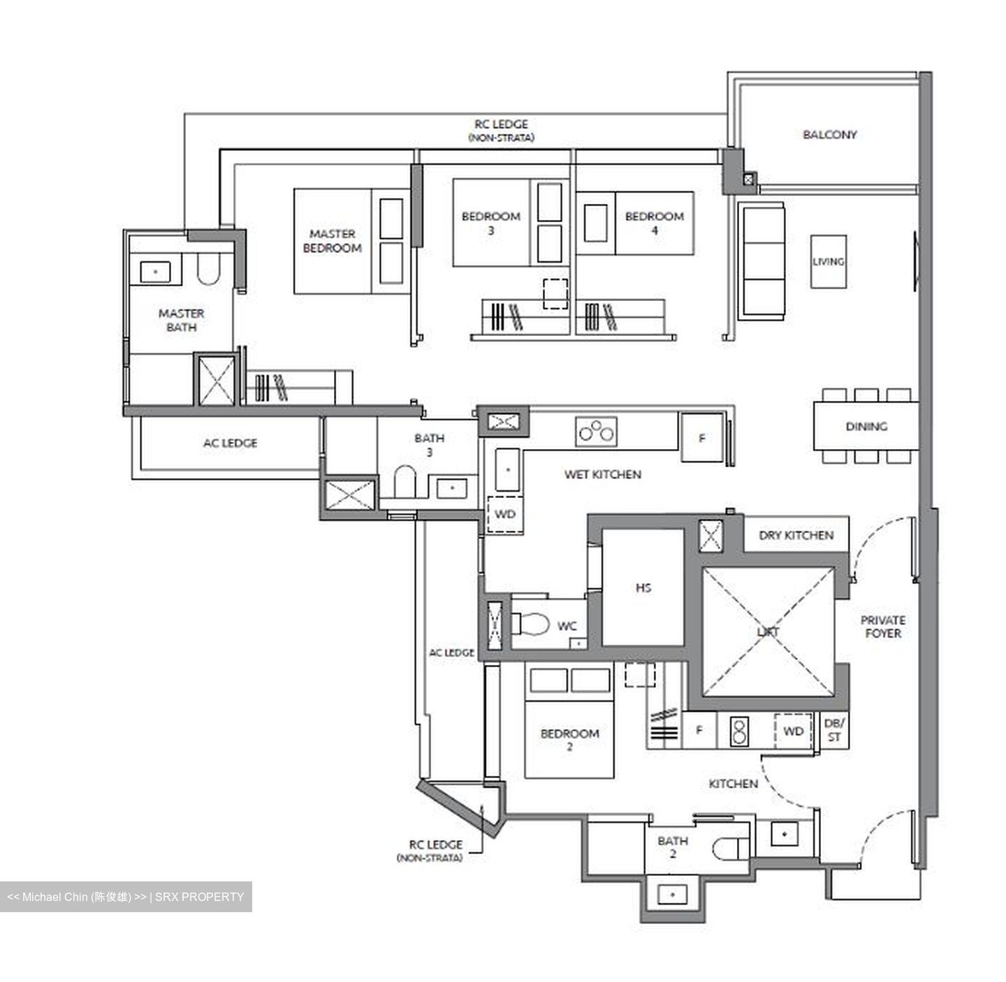 The LakeGarden Residences (D22), Condominium #534008131